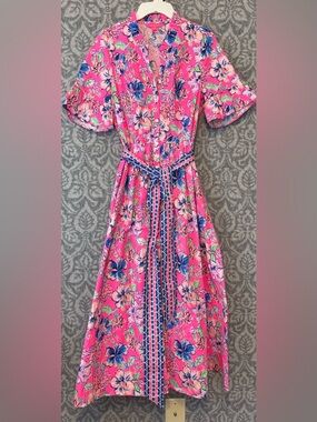 Marilisa Stretch Midi Shirtdress from Lilly Pulitzer  NWOT 10